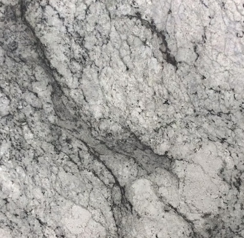 Sensa White Lava benchtop sample