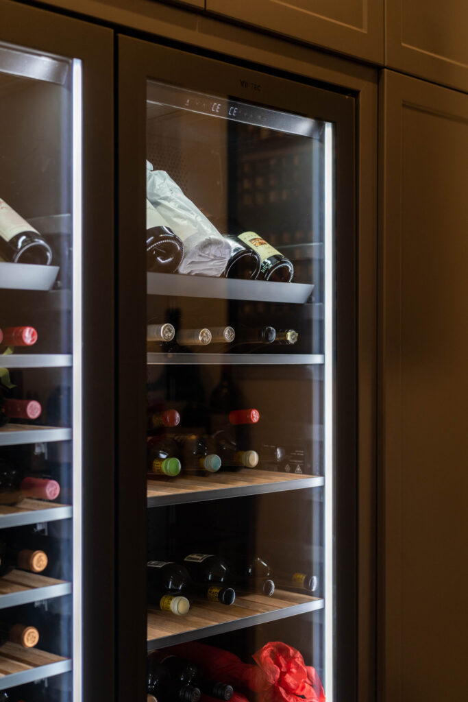 Wine Fridge in Cabinetry- Farquhar Barossa Profile.